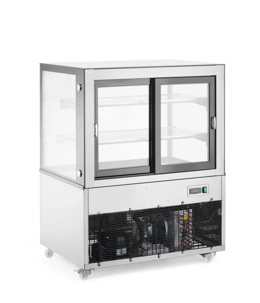 Vis Refrigerated display cabinets with 2 shelves, Arktic, 230V/480W, 677x994x(H)1230mm, bilde 3