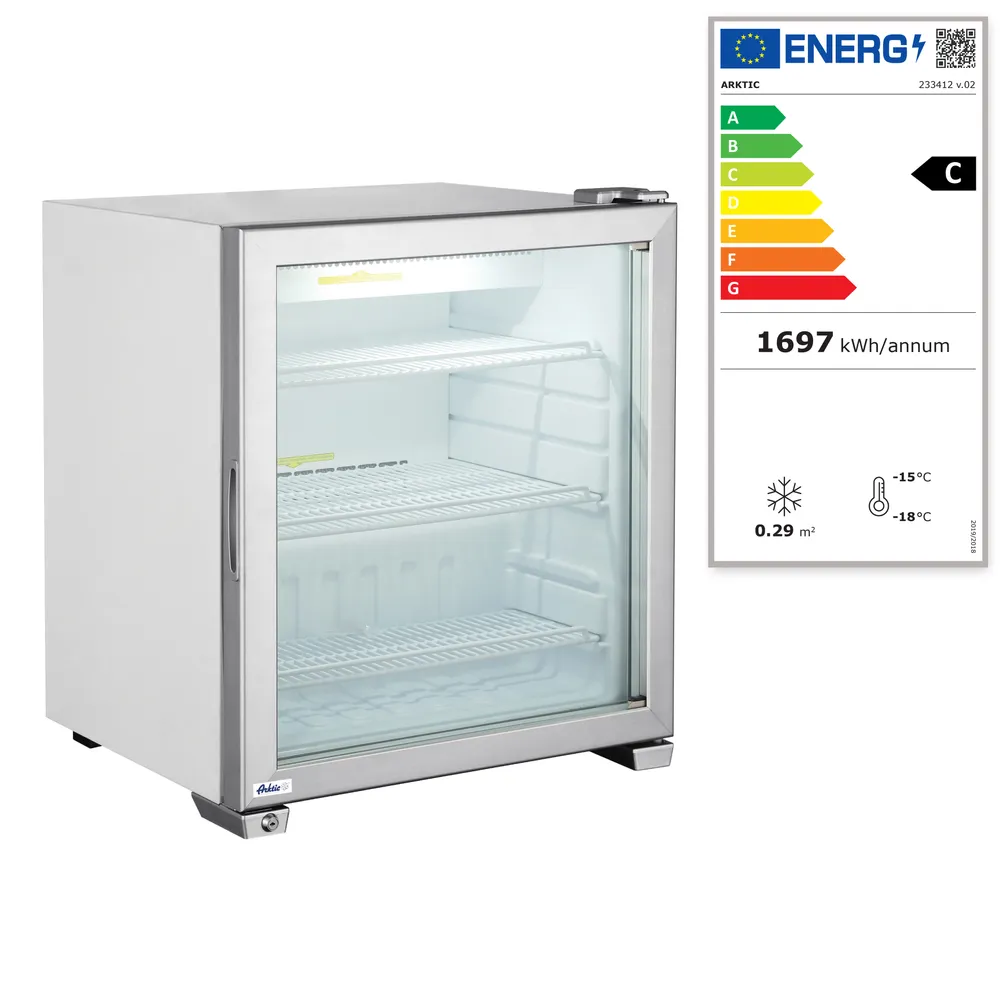 Vis Countertop display freezer 90L, Arktic, 90L, 230V/230W, 593x620x(H)680mm, bilde 5