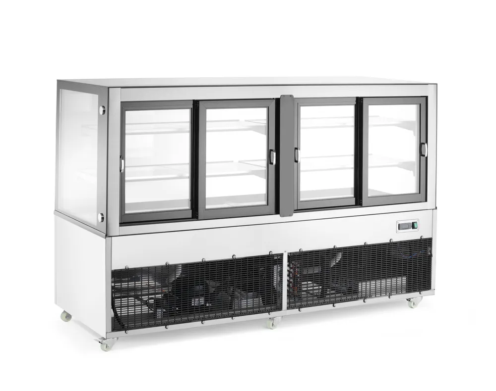 Vis Refrigerated display cabinets with 2 shelves, Arktic, 230V/500W, 677x1824x(H)1230mm, bilde 4