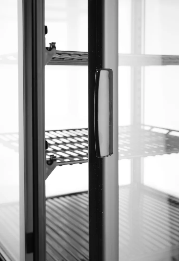 Vis Refrigerated display cabinet, 68 l, Arktic, Black, 230V/170W, 397x444x(H)875mm, bilde 4