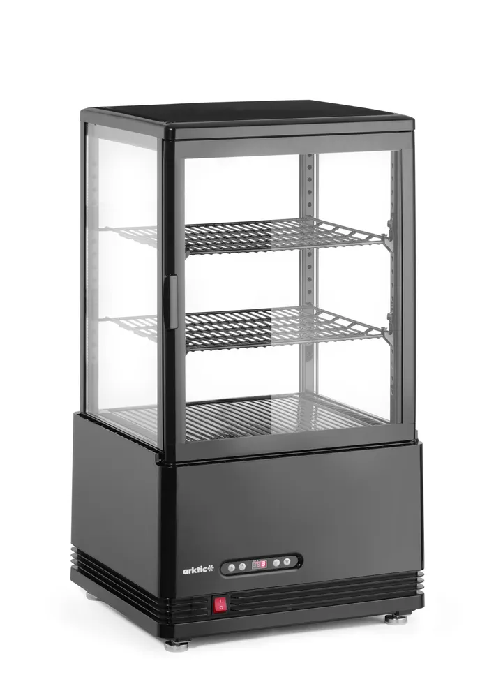 Vis Refrigerated display cabinet, 58 l, Arktic, black, 230V/170W, 406x452x(H)830mm, bilde 2