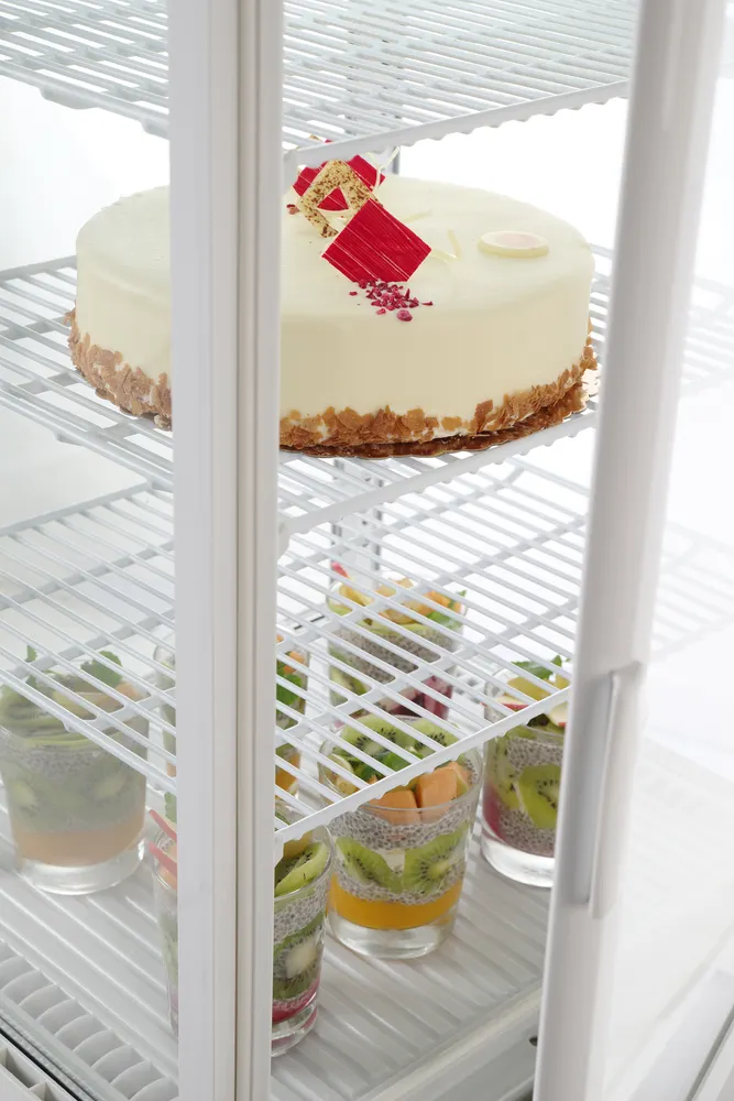 Vis Refrigerated display cabinet, 68 l, Arktic, white, 230V/170W, 397x444x(H)875mm, bilde 4
