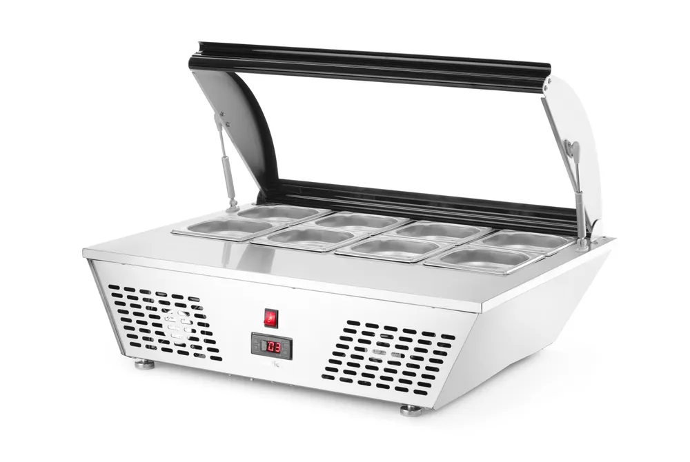 Vis Countertop salad display , Arktic, 230V/105W, 615x775x(H)235mm, bilde 3