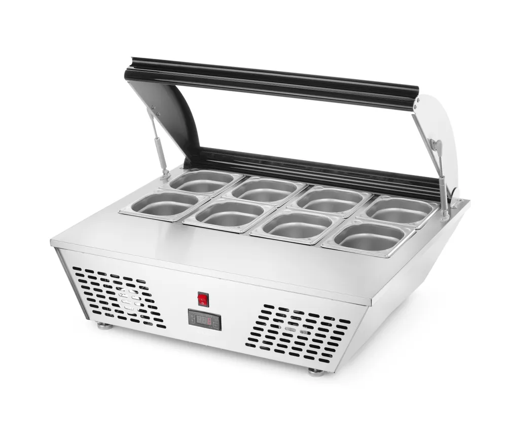 Vis Countertop salad display , Arktic, 230V/105W, 615x775x(H)235mm, bilde 4