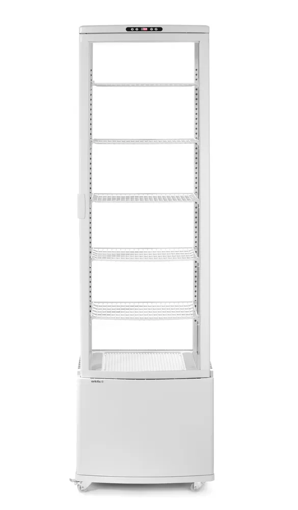 Vis Refrigerated display cabinet, 270 l, Arktic, Black, 230V/290W, 520x550x(H)1870mm, bilde 6