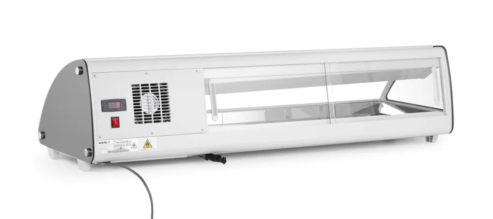 Vis Sushi display 5x GN 1/3, Arktic, 230V/160W, 445x1307x(H)327mm, bilde 7