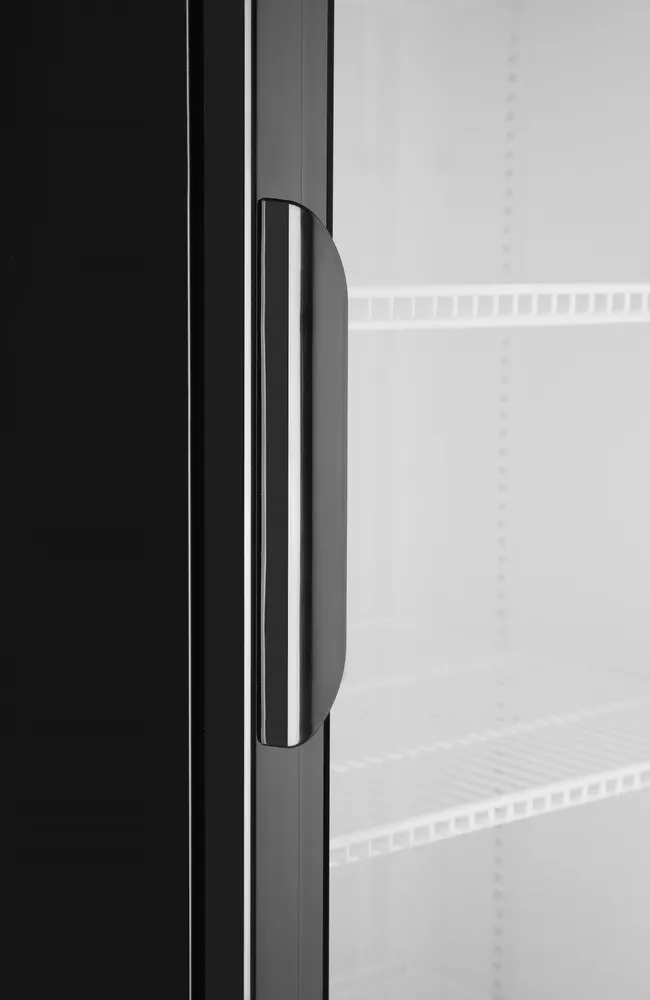 Vis Back bar refrigerator with a backlit panel, single-door, Arktic, 254L, Black, 230V/250W, 578x605x(H)1980mm, bilde 3