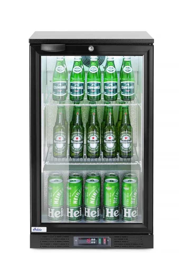 Vis Back bar refrigerator single-door, Arktic, 86L, Black, 230V/120W, 500x530x(H)865mm, bilde 2