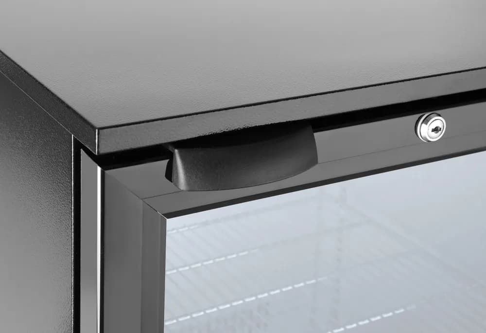 Vis Back bar refrigerator single-door, Arktic, 86L, Black, 230V/120W, 500x530x(H)865mm, bilde 5
