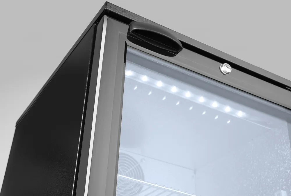 Vis Back bar refrigerator single-door, Arktic, 86L, Black, 230V/120W, 500x530x(H)865mm, bilde 7
