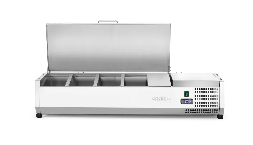 Vis Refrigerated countertop server GN 1/3, Arktic, 4x GN1/3, GN 1/3, 24L, 230V/180W, 420x1205x(H)630mm, bilde 5