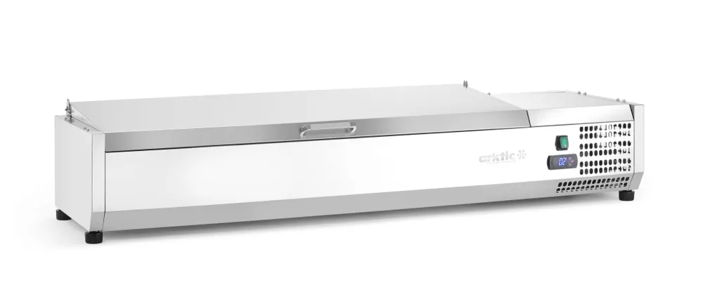 Vis Refrigerated countertop server GN 1/3, Arktic, 6x GN1/3, GN 1/3, 36L, 230V/180W, 450x1405x(H)630mm, bilde 2