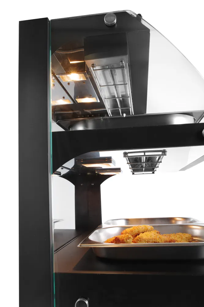 Vis Quartz heated countertop display, HENDI, 230V/560W, 650x485x(H)630mm, bilde 6