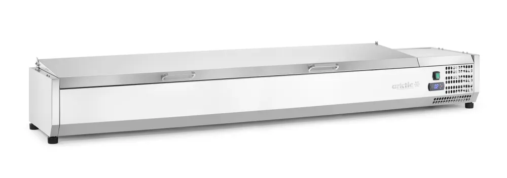 Vis Refrigerated countertop server GN 1/3, Arktic, 9x GN1/3, GN 1/3, 54L, 230V/180W, 420x2005x(H)630mm, bilde 2