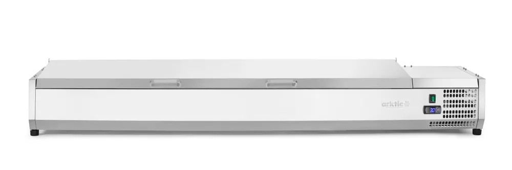 Refrigerated countertop server GN 1/3, Arktic, 9x GN1/3, GN 1/3, 54L, 230V/180W, 420x2005x(H)630mm