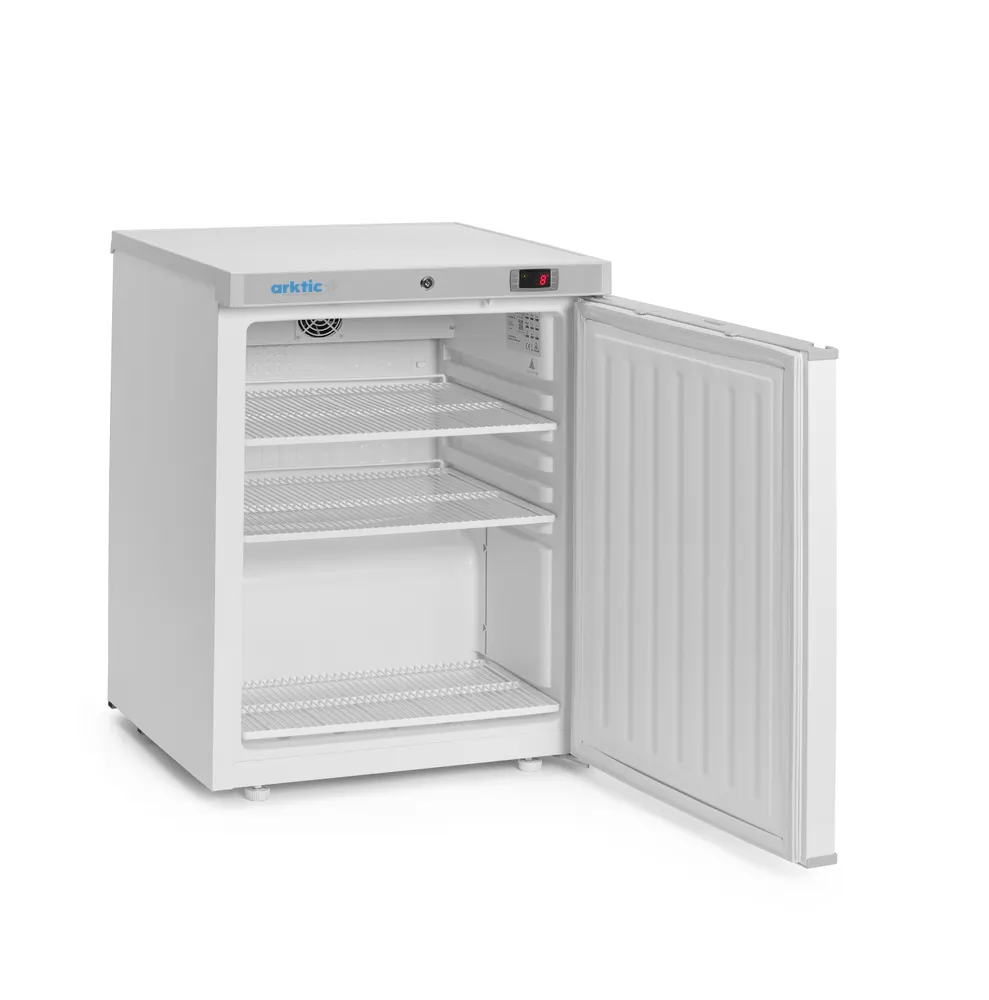 Vis Budget Line cooling cabinet in a white painted steel casing, Arktic, Budget Line, 100L, White, 230V/110W, 637x600x(H)835mm, bilde 4