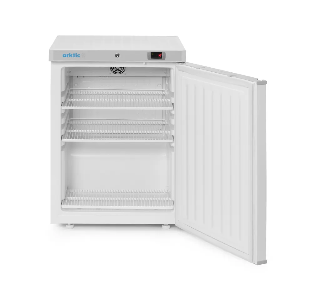 Vis Budget Line cooling cabinet in a white painted steel casing, Arktic, Budget Line, 100L, White, 230V/110W, 637x600x(H)835mm, bilde 3