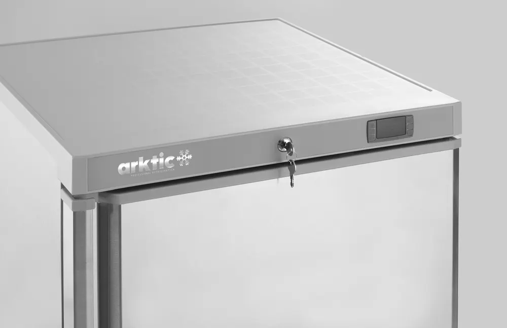 Vis Budget Line freezing cabinet in a stainless steel casing, Arktic, Budget Line, 100L, 230V/130W, 637x600x(H)835mm, bilde 5