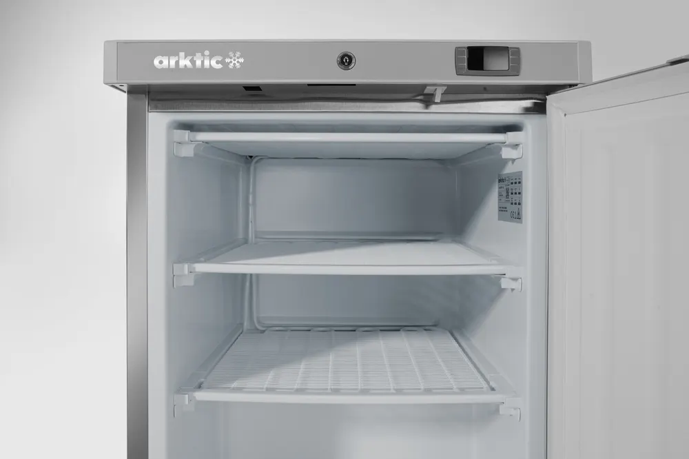 Vis Budget Line freezing cabinet in a stainless steel casing, Arktic, Budget Line, 100L, 230V/130W, 637x600x(H)835mm, bilde 6