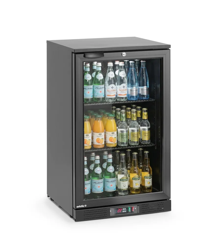 Vis Back bar refrigerator single-door, Arktic, 86L, Black, 230V/120W, 500x530x(H)870mm, bilde 6