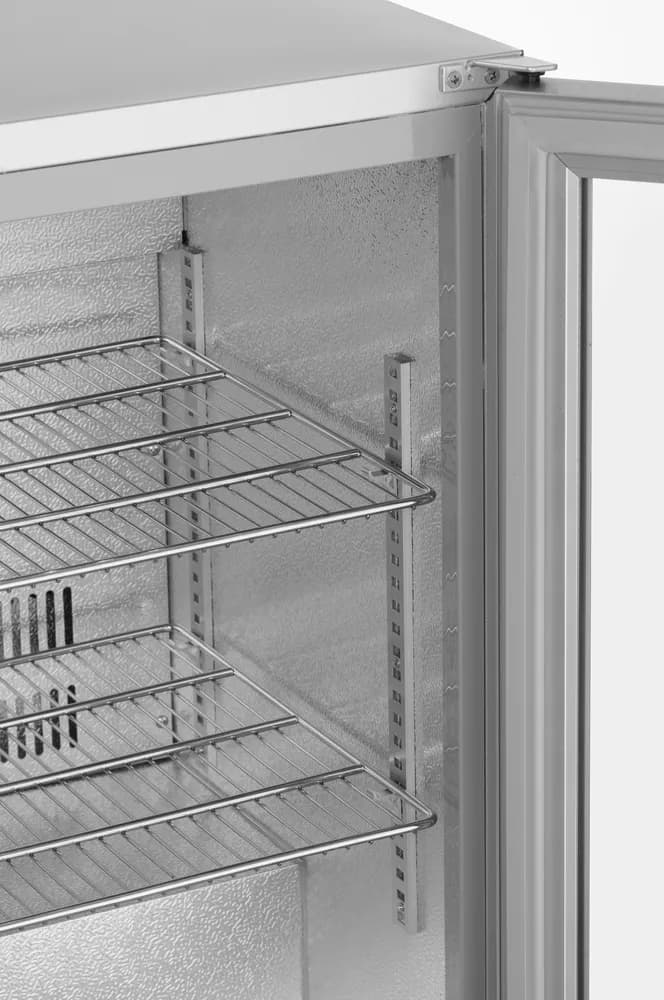 Vis Back bar refrigerator with 1 door, Arktic, 75L, Silver, 230V/175W, 500x530x(H)870mm, bilde 3