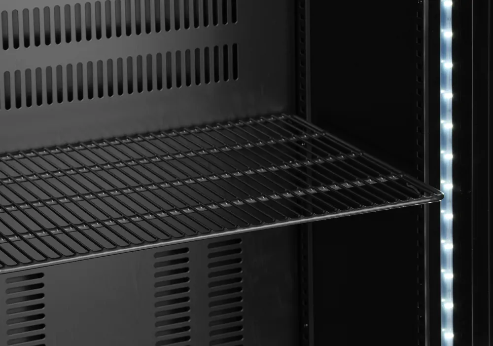 Vis Back bar refrigerator single-door, Arktic, 243L, Black, 230V/195W, 530x600x(H)1820mm, bilde 3