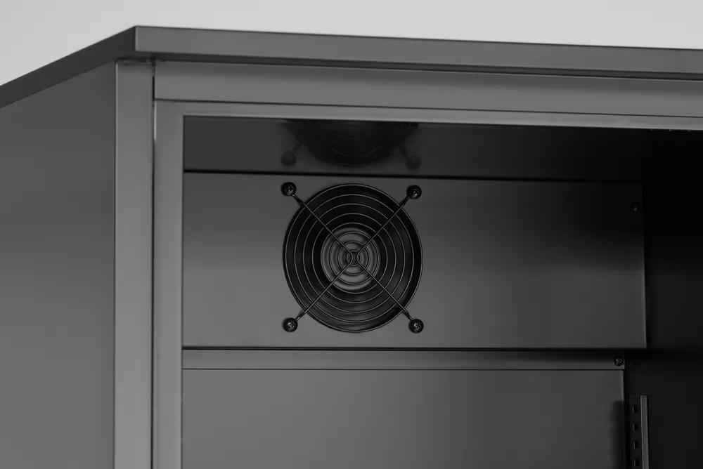 Vis Back bar refrigerator double-door, Arktic, 477L, Black, 230V/365W, 530x900x(H)1820mm, bilde 3