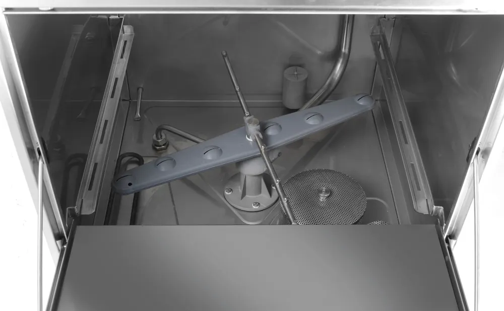 Vis Dishwasher 50x50 - electronic control, HENDI, Kitchen Line, 230V/3600W, 570x600x(H)830mm, bilde 2