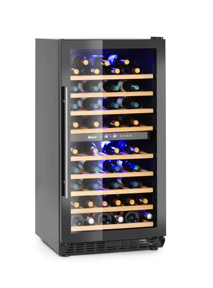 Vis Wine cooler, 2-zone, 72 bottles, Arktic, 232L, 230V/110W, 595x675x(H)1215mm, bilde 4