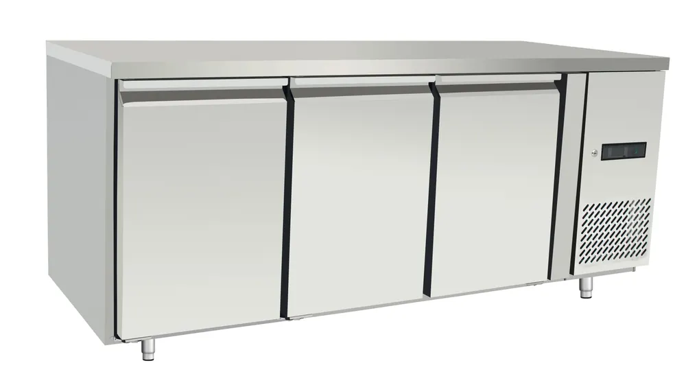 Vis Refrigerated counter, 3 doors, Arktic, Profi Line, With backsplash, 334L, 230V/400W, 700x1795x(H)839mm, bilde 6