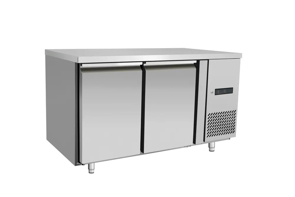 Vis Freezer counter, 2 doors, Arktic, Profi Line, With backsplash, 215L, 230V/600W, 700x1360x(H)839mm, bilde 6