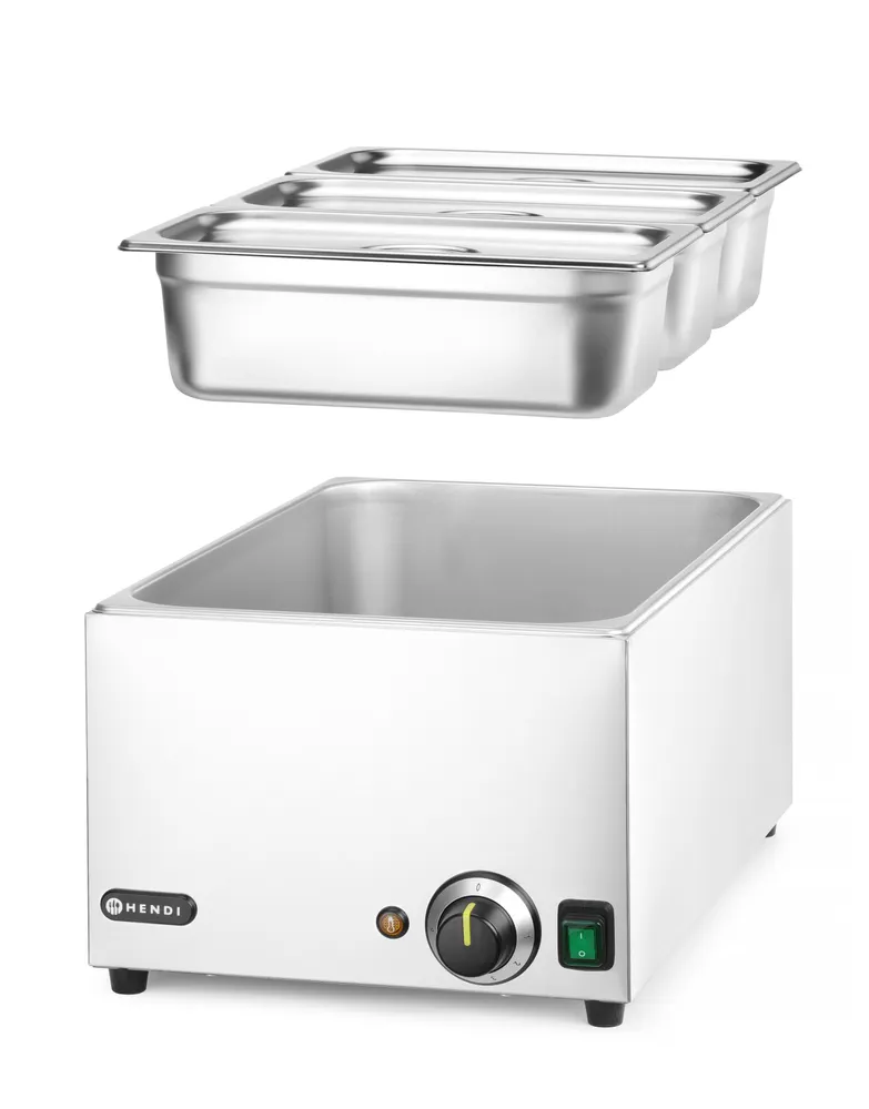 Vis Bain-marie set Ranger, HENDI, GN (H)150mm, GN 1/1, 230V/1000W, 590x332x(H)242mm, bilde 5