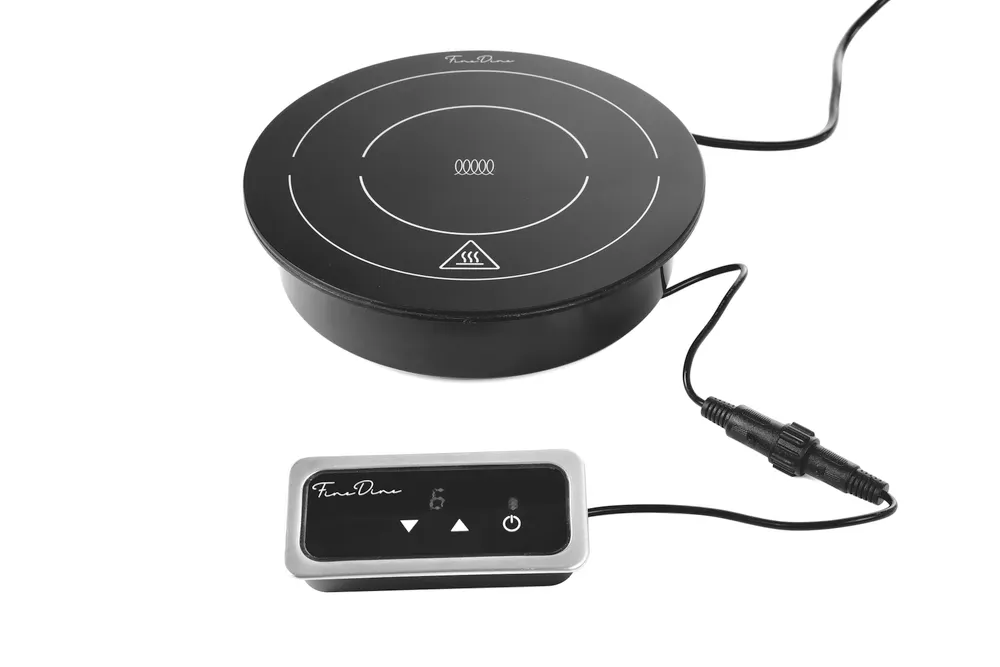 Vis Induction heater 800W, Fine Dine, Black, 230V/800W, ⌀245x(H)80mm, bilde 5