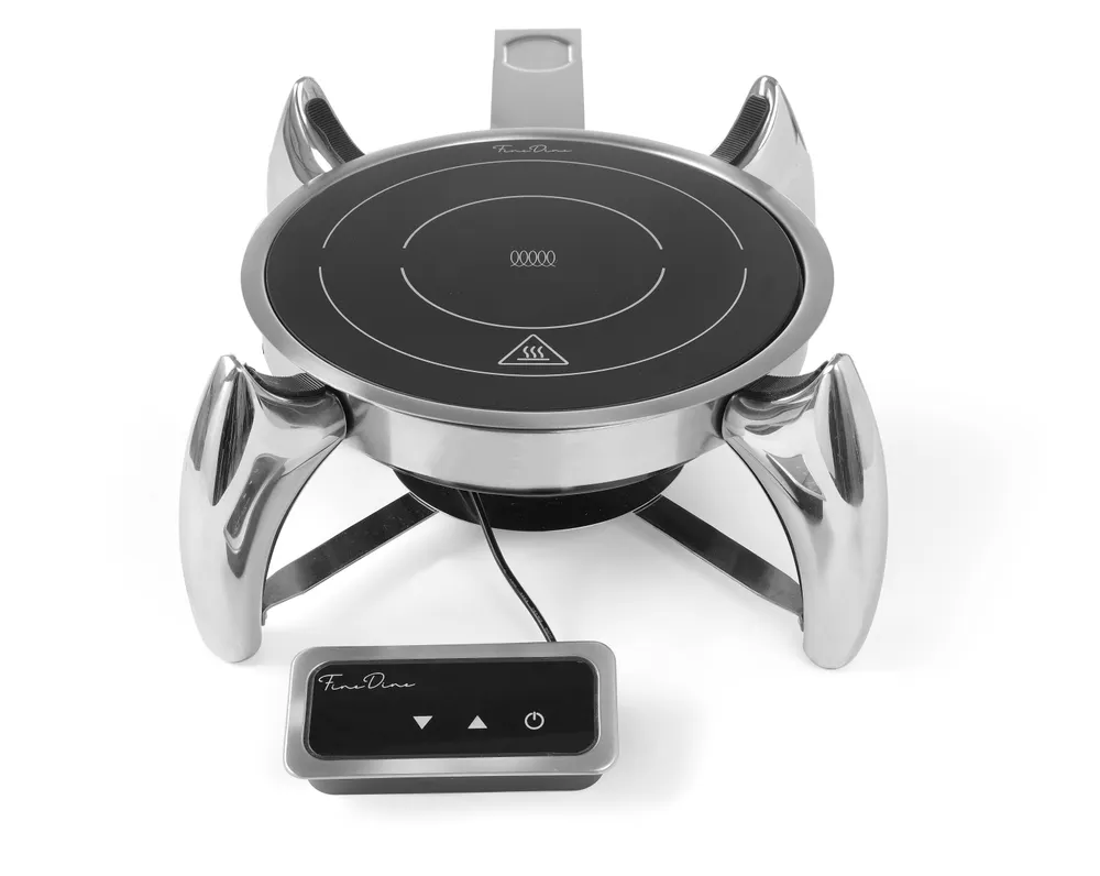 Induction heater 800W, Fine Dine, Black, 230V/800W, ⌀245x(H)80mm