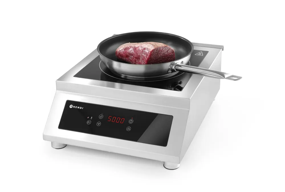 Vis Induction cooker model 5000 D, HENDI, Profi Line, 400V/5000W, 398x525x(H)175mm, bilde 2