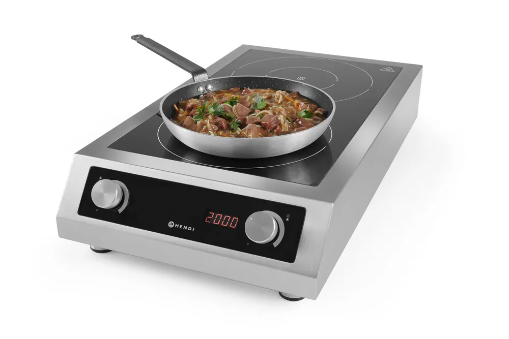 Vis Induction cooker model 7000, HENDI, Profi Line, 400V/7000W, 405x700x(H)145mm, bilde 3