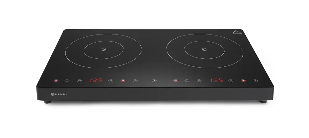 Vis Double induction cooker, HENDI, Kitchen Line, 230V/3500W, 608x405x(H)54mm, bilde 2