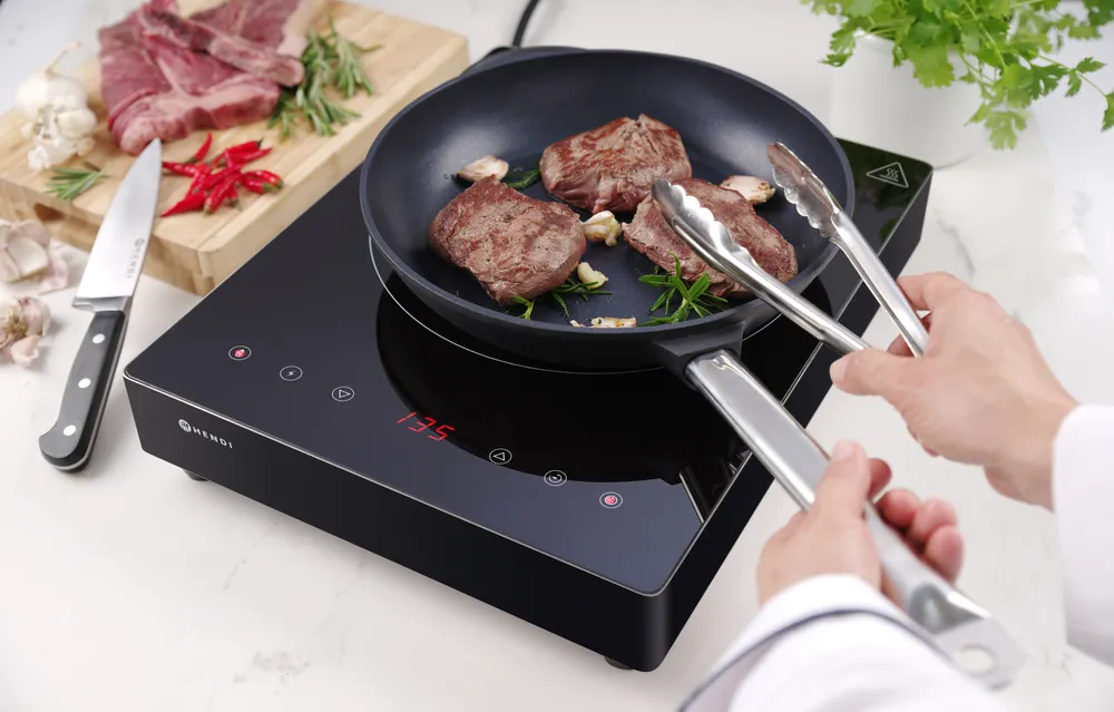 Vis Induction cooker 3500W, HENDI, Kitchen Line, 230V/3500W, 339x444x(H)80mm, bilde 4