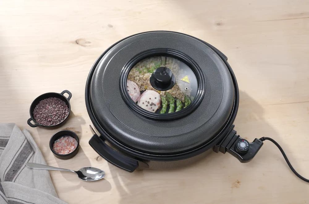 Vis Party pan, HENDI, inner pan 550x(H)60mm, 230V/1600W, ⌀620x(H)170mm, bilde 5