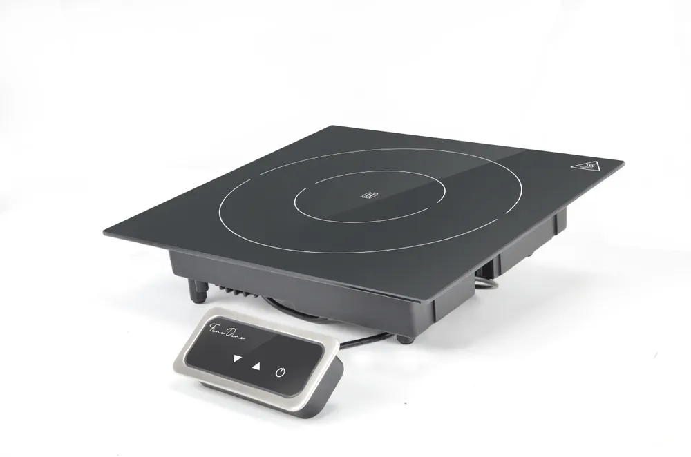Vis Built-in induction heater, 1000 W, Fine Dine, Black, 230V/1000W, 350x397x(H)85mm, bilde 2