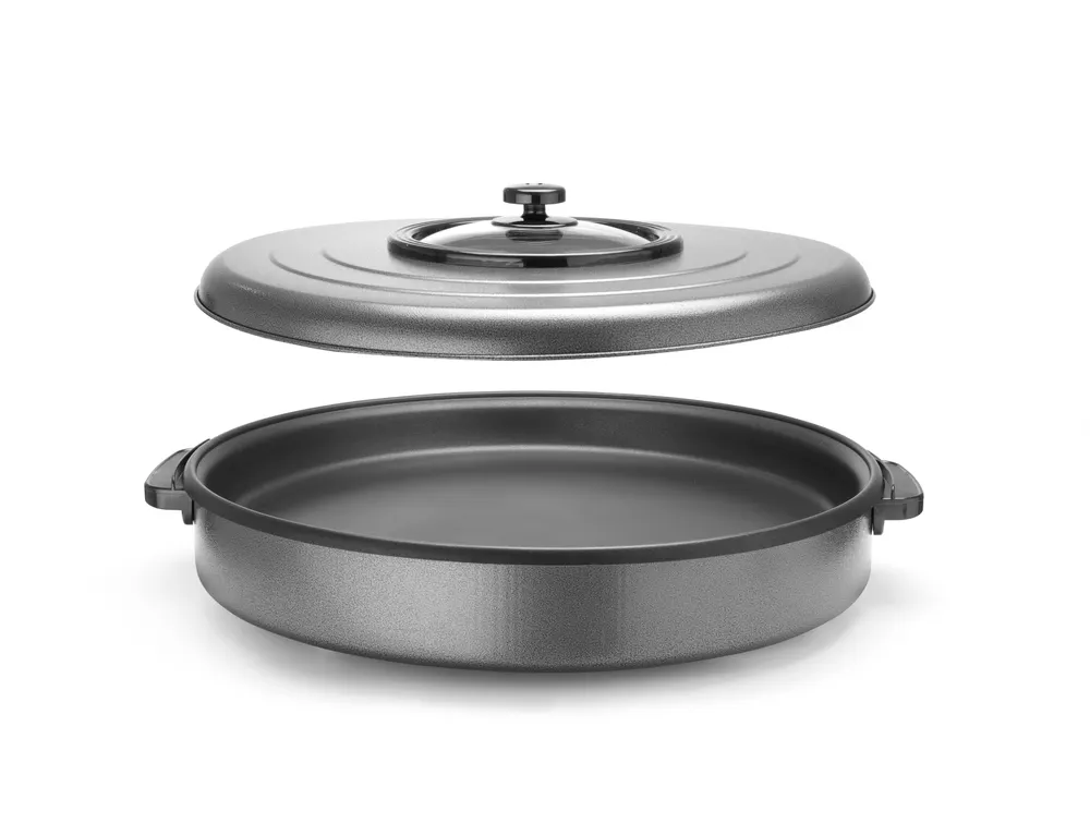 Vis Party pan, HENDI, inner pan 550x(H)60mm, 230V/1600W, ⌀620x(H)170mm, bilde 2
