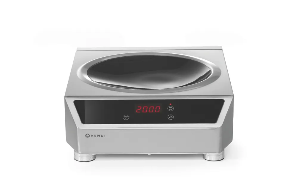 Vis Induction wok model 3500, HENDI, Profi Line, induction wok+wok pan, 230V/3500W, 340x450x(H)295mm, bilde 3