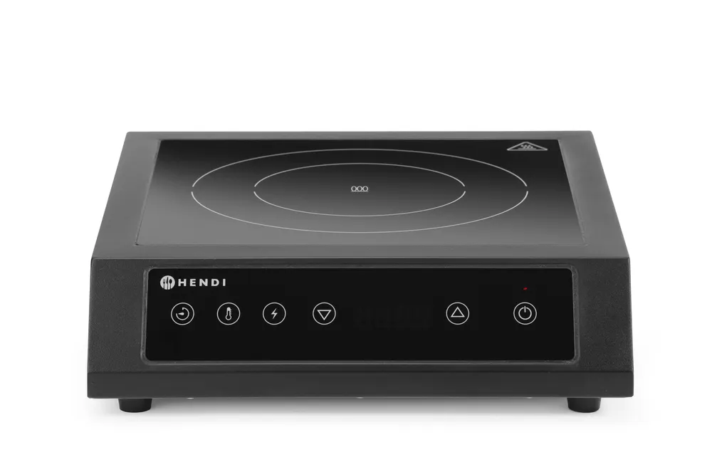 Induction cooker 3500 D XL, HENDI, Black, 230V/3500W, 355x400x(H)100mm
