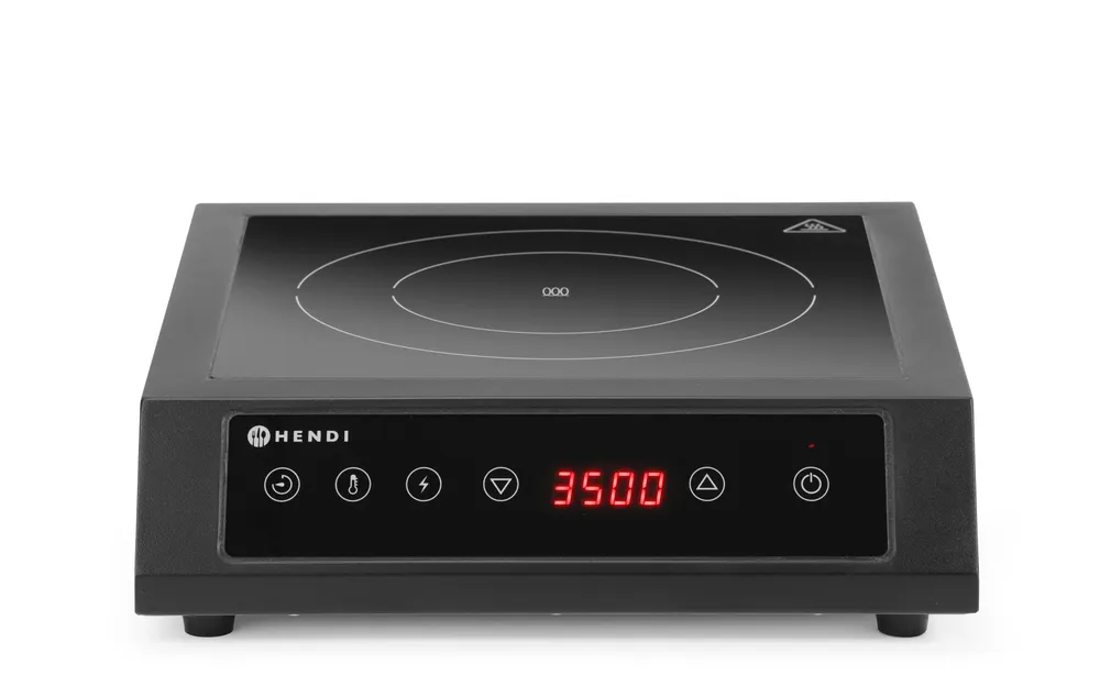 Vis Induction cooker 3500 D XL, HENDI, Black, 230V/3500W, 355x400x(H)100mm, bilde 2