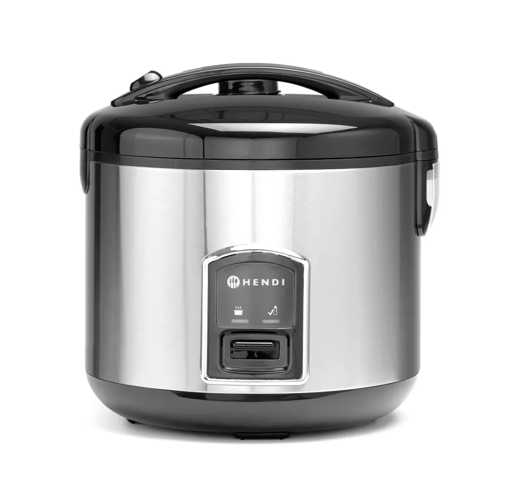 Rice cooker with steamer function, HENDI, Profi Line, 1,8L, 230V/700W, ⌀280x(H)285mm