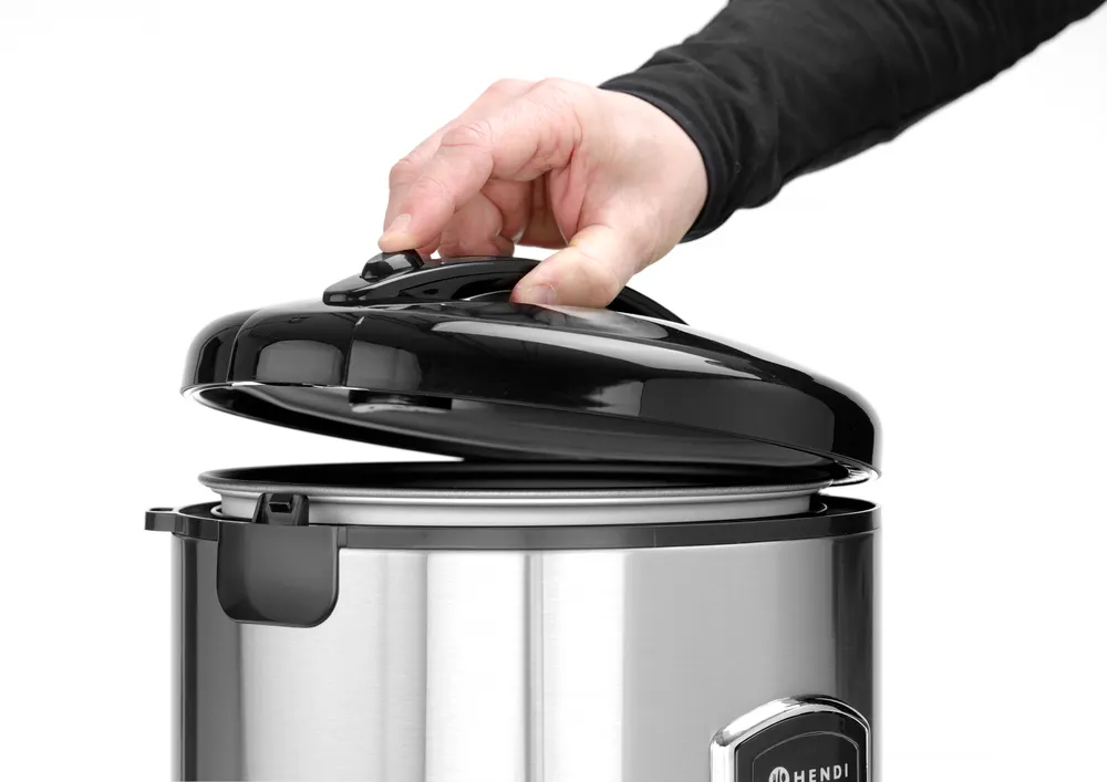 Vis Rice cooker with steamer function, HENDI, Profi Line, 1,8L, 230V/700W, ⌀280x(H)285mm, bilde 4