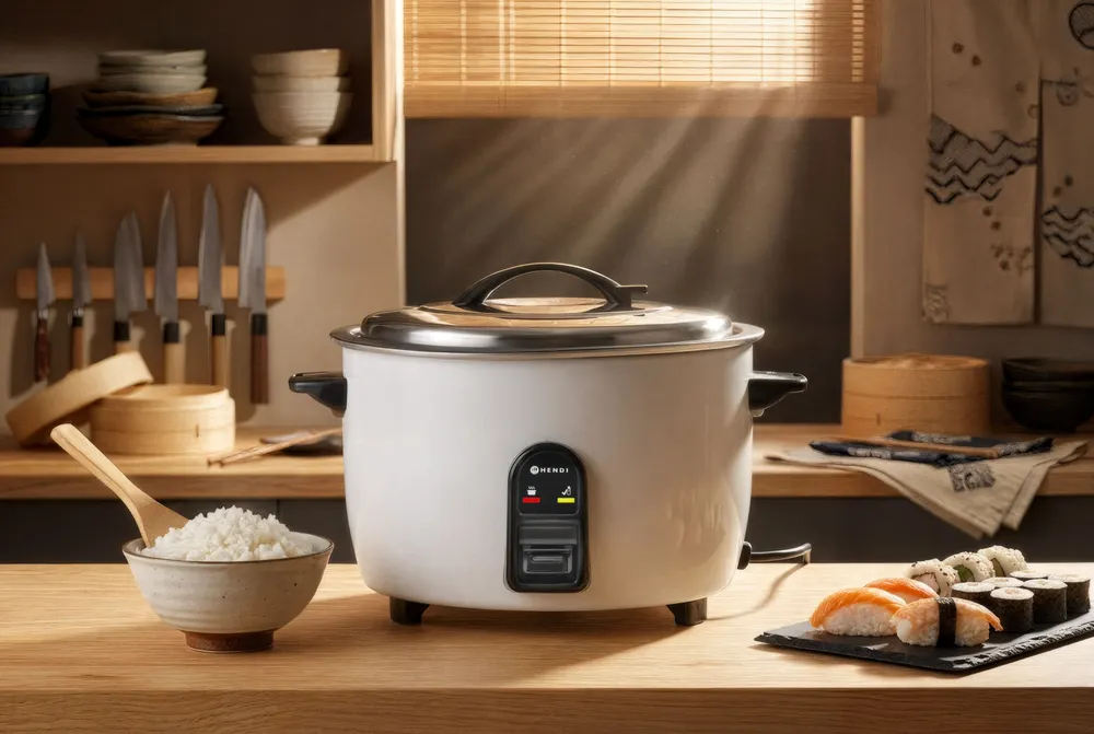 Vis Rice cooker 4.2 L, HENDI, Kitchen Line, 4,2L, 230V/1550W, 420x380x(H)240mm, bilde 7