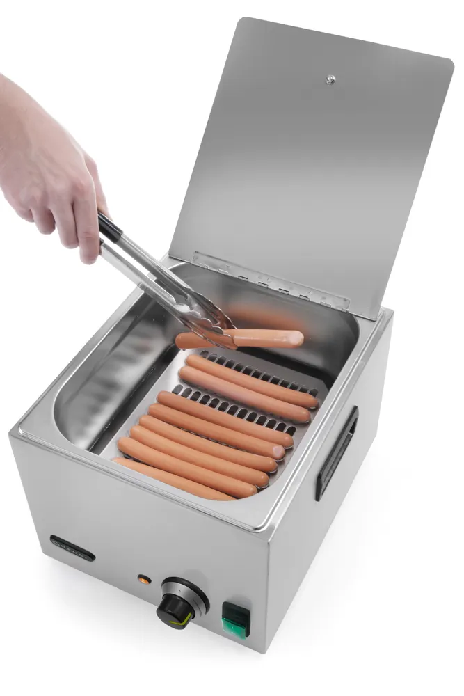 Vis Sausage warmer, HENDI, Kitchen Line, 6,6L, 230V/1000W, 287x386x(H)258mm, bilde 4