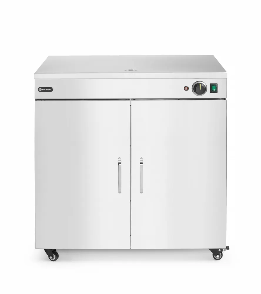Plate warmer double, HENDI, 230V/800W, 735x589x(H)766mm