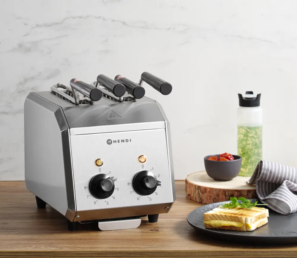 Vis Sandwich toaster, HENDI, 230V/1200W, 215x300x(H)270mm, bilde 6